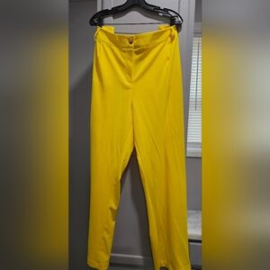 Ashley Stewart Sunny Yellow Trousers